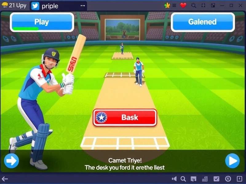Detailed cricket mechanics in the game India Cricket Royalty Gameplay Mechanics